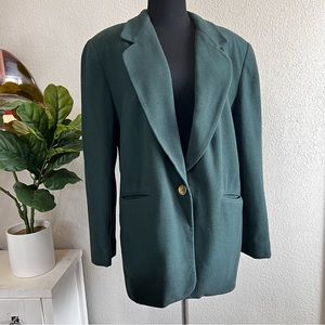 Harve bernard wool cashmere vintage coat